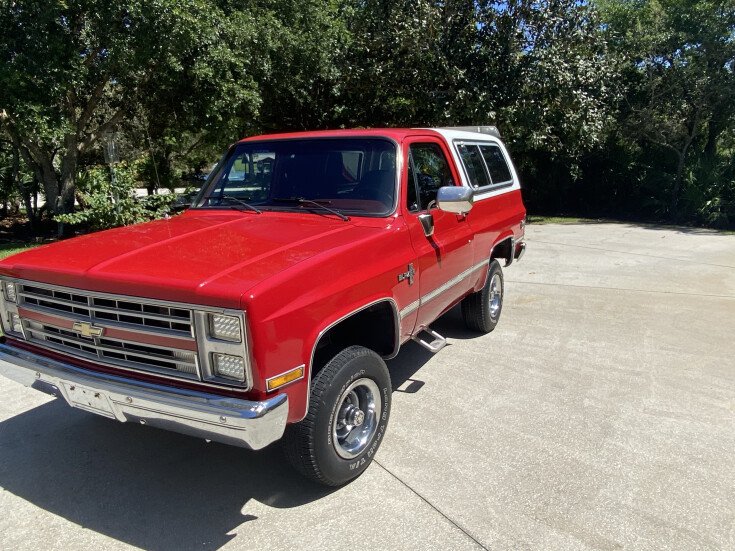 Thumbnail Photo undefined for 1988 Chevrolet Blazer 4WD